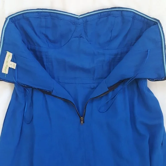 Anthropologie Staring at stars strapless dress - Picture 8 of 8